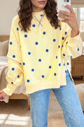 Sudadera Oversize Polka Dots - Now & She - vista 6