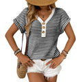 Blusa Casual Escote V con Botones - Now & She - vista 7